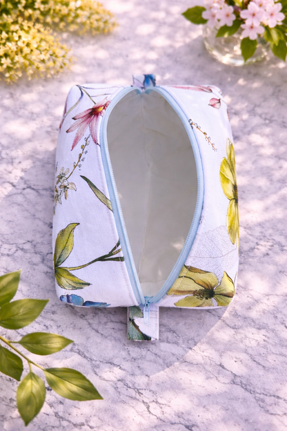 Native Floral Makeup Bag