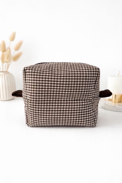 Mocha Makeup Bag