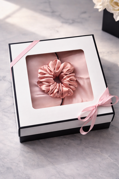 Soft Peony Mulberry Silk Gift Box